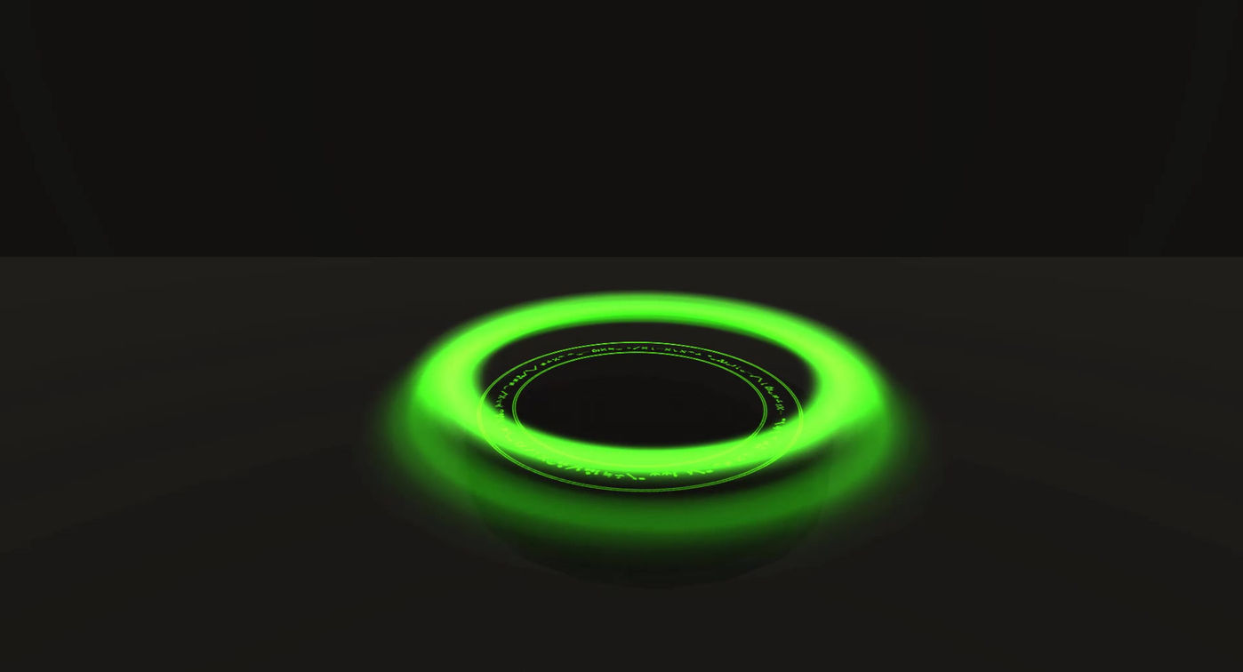 Green Ground Icon VFX Effect